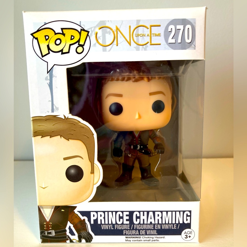 Prince Charming Once Upon A Time Funko Pop 270 with Box